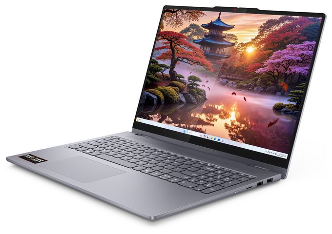 WUXGA Notebook 40,6 cm (16 Zoll) 1920 x 1200 Pixel 512 GB SSD Windows 11 Home AMD Ryzen 5 max. 4,8 GHz  IdeaPad 5 2-in-1 16AKP10 Copilot+ (Grau) 