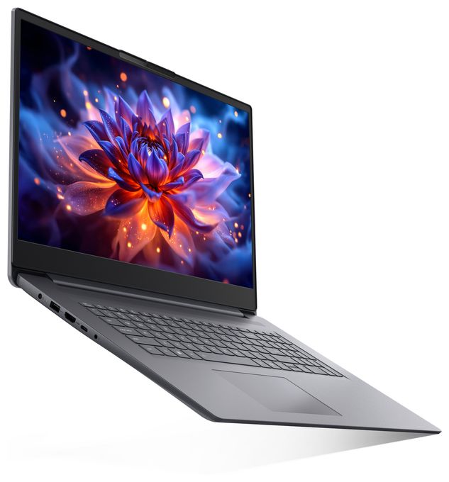 Full HD Notebook 43,9 cm (17.3 Zoll) 1920 x 1080 Pixel 512 GB SSD Windows 11 Home Intel Core 5 max. 4,6 GHz  IdeaPad Slim 3 17IWC11 (Grau) 