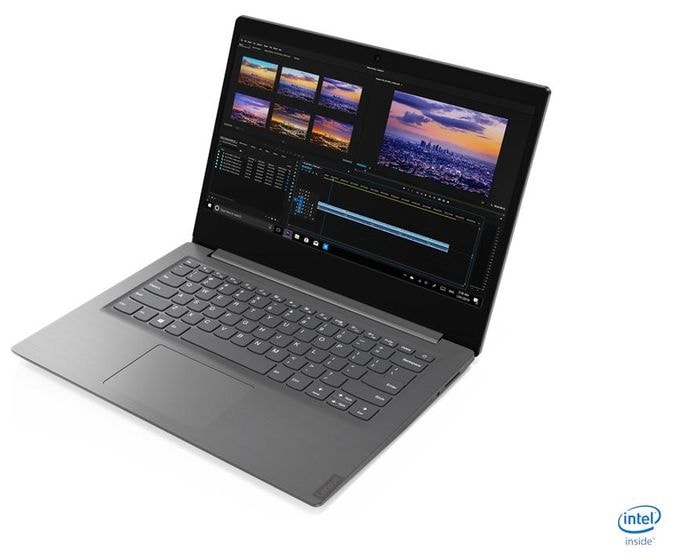 Full HD Notebook 35,6 cm (14 Zoll) 1920 x 1080 Pixel 512 GB SSD Windows 10 Home Intel® Core™ i3 max. 3,4 GHz  V14 (Grau) 