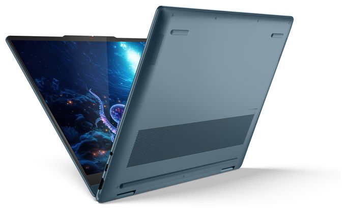 WUXGA Notebook 35,6 cm (14 Zoll) 1920 x 1200 Pixel 512 GB SSD Windows 11 Home AMD Ryzen 5 max. 4,8 GHz  Yoga 7 4AKP10 Copilot+ (Türkis) 