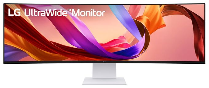 Quad HD Monitor 124,5 cm (49 Zoll) 32:9 5 ms 400 cd/m²  49U950A-W (Schwarz, Weiß) 