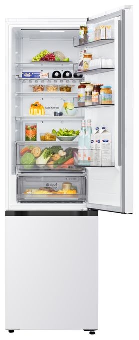 262 l / 113 l Kühl-Gefrierkombi freistehend NoFrost 139 kWh Jahr  GBBS322BSW (Weiß) 