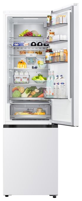 262 l / 113 l Kühl-Gefrierkombi freistehend NoFrost 112 kWh Jahr  GBBS726ASW (Weiß) 