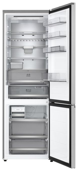 326 l / 139 l Kühl-Gefrierkombi freistehend NoFrost 191 kWh Jahr  GBBW726CPY (Silber) 