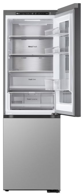 239 l / 110 l Kühl-Gefrierkombi freistehend NoFrost 172 kWh Jahr  GBG5160CPY (Silber) 