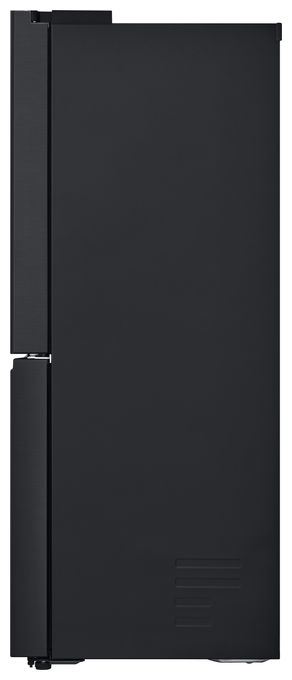 Side-by-Side Kühl-/ Gefrierkombination 363 l / 274 l 354 kWh NoFrost 1792 mm x 914 mm  GMG961EVKE (Schwarz, Graphit) 