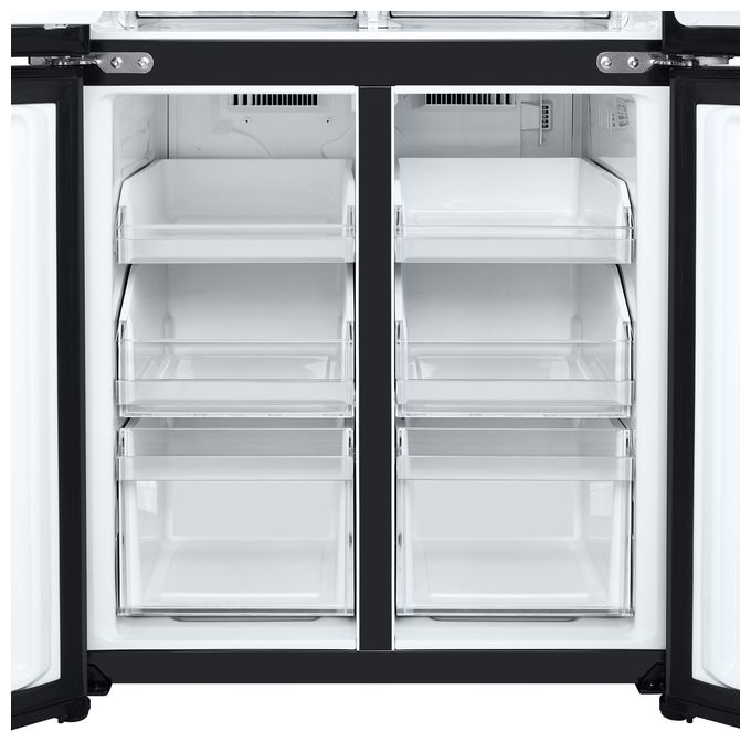 Side-by-Side Kühl-/ Gefrierkombination 321 l / 209 l 314 kWh NoFrost 1787 mm x 835 mm  GMV860EPDE (Schwarz) 