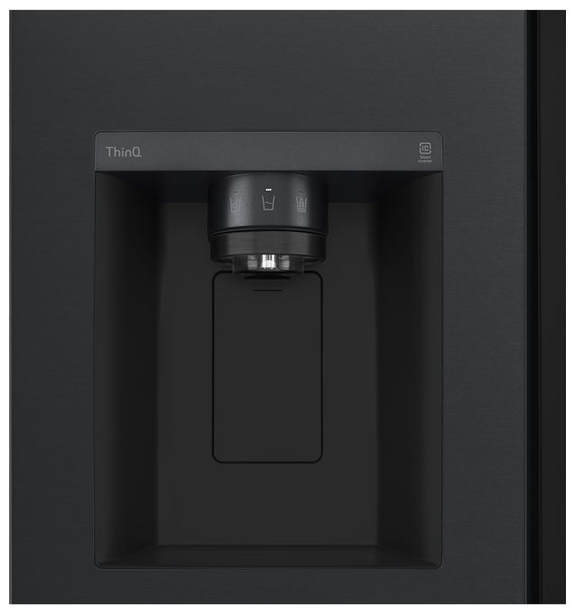 Side-by-Side Kühl-/ Gefrierkombination 416 l / 219 l 350 kWh NoFrost 1790 mm x 913 mm  GSGV81EPLL (Schwarz) 