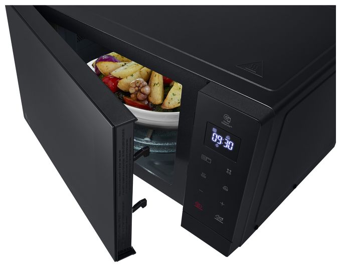 Freistehende Mikrowelle 900 W Größe: groß 10 Stufen Grill  MH7032JAS (Schwarz) 
