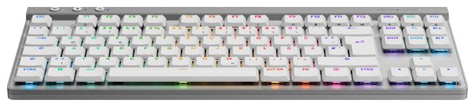 RGB-LED Gaming Tastatur RF Wireless + Bluetooth 2.4 GHz  G515 (Weiß) 