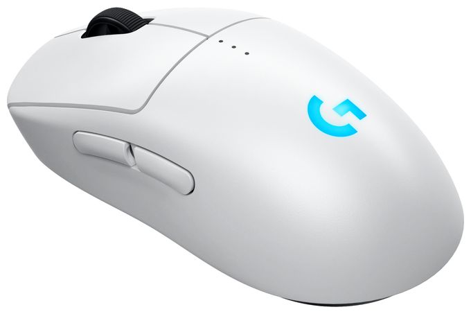 32000 DPI Gaming Maus Optisch  Pro 2 Lightspeed (Weiß) 