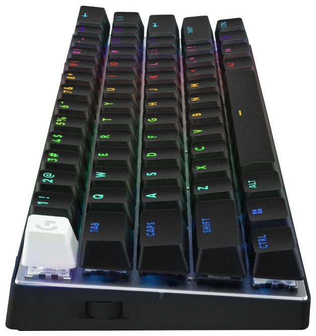 RGB-LED Gaming Tastatur RF Wireless + Bluetooth 2.4 GHz  Pro X 60 (Schwarz) 