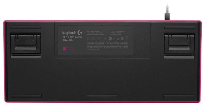 LED Gaming Tastatur USB  Pro X TKL Rapid (Pink) 