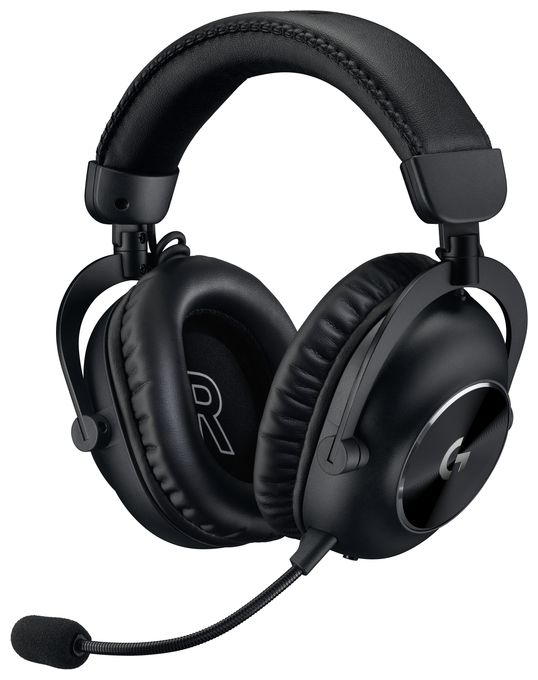 Over Ear Bluetooth Kopfhörer kabelgebunden&kabellos 50 h Laufzeit  Pro X Wireless 2 Headset + Stand (Schwarz) 