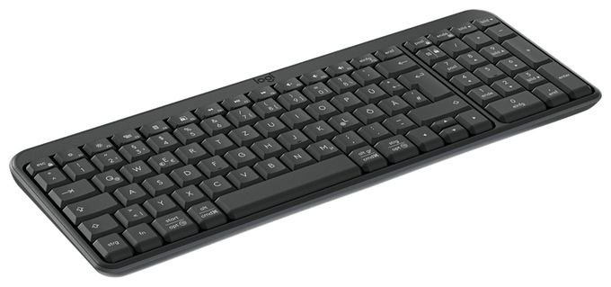 Universal Tastatur RF Wireless + Bluetooth 2.4 GHz  K250 Compact Bluetooth (Graphit) 
