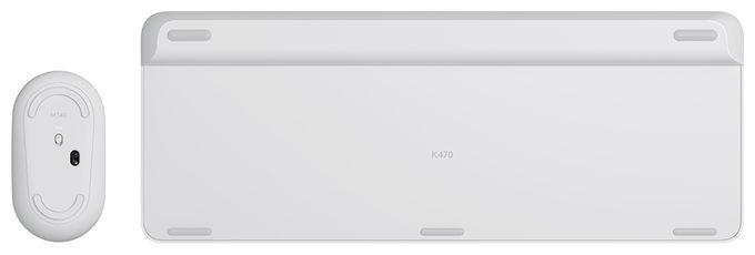 Universal Tastatur RF Wireless 2.4 GHz  MK470 (Weiß) 