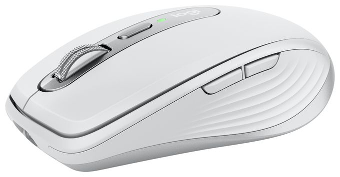8000 DPI Büro Maus Laser  MX Anywhere 3S for Mac (Silber, Weiß) 