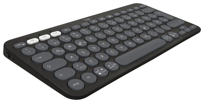 Universal Tastatur RF Wireless + Bluetooth  Pebble 2 Combo (Graphit) 
