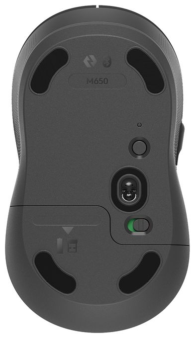 4000 DPI Büro Maus Optisch  Signature M650 (Graphit) 