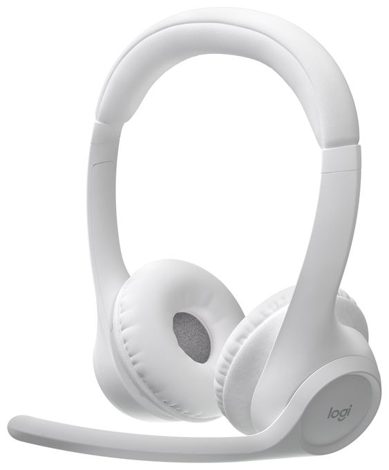 Ohraufliegender Bluetooth Kopfhörer kabellos 20 h Laufzeit  Zone 300 (Weiß) 