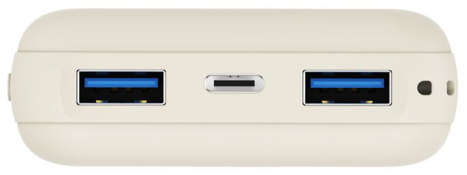 10000 mAh Powerbank USB Typ-C  Mini (Sand) 