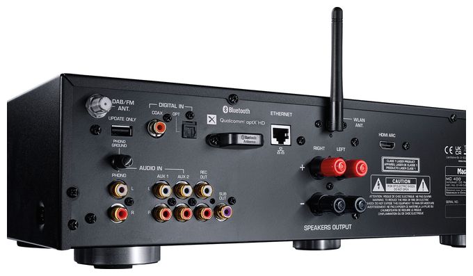 DAB, DAB+, FM, UKW Receiver  MC400 (Schwarz) 