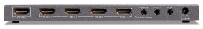 Connect 621 UHD 2.0 - HDMI Switch 4K 60Hz - 4 Eingänge / 1 Ausgang 