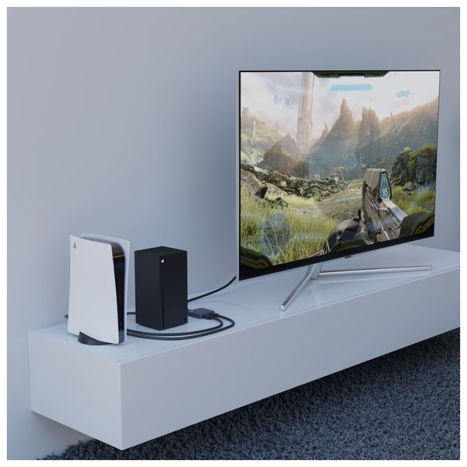 Connect 720 - HDMI Switch 8K 60Hz - 4K 120Hz - HDMI 2.1 - 2 Eingänge / 1 Ausgang 