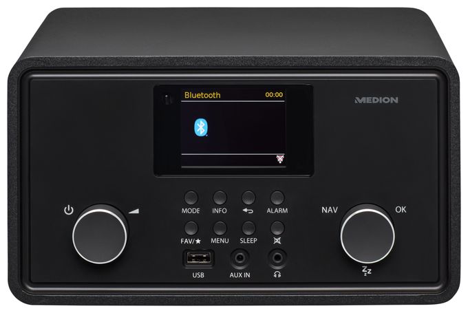 Bluetooth AM, DAB+, FM Radio Persönlich  Life P85027 (Schwarz) 