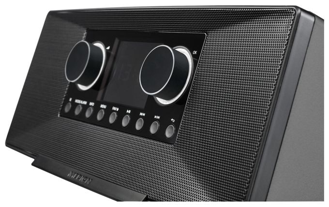 Bluetooth AM, DAB+, FM, MW Radio Internet  Life P85333 (Schwarz) 