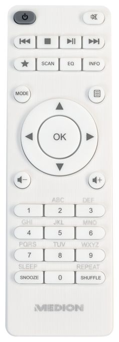Bluetooth AM, DAB+, FM, MW Radio Internet  Life P85333 (Weiß) 