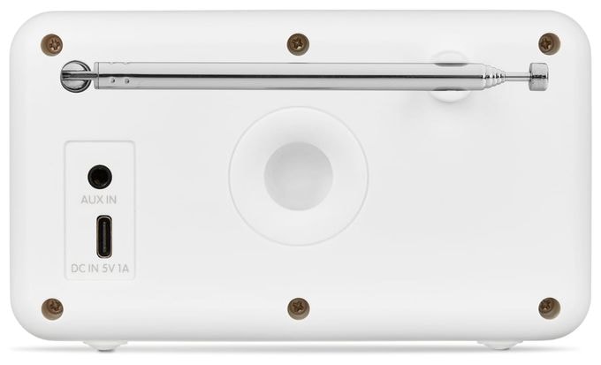 Bluetooth DAB+, UKW Radio Tragbar IPX1  Life S66822 (Weiß) 