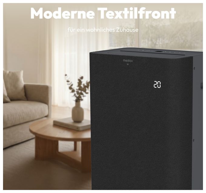 mobile Klimaanlage EEK: A  MD100139 (Schwarz) 