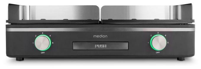 2400 W  MD12027 (Schwarz, Edelstahl) 