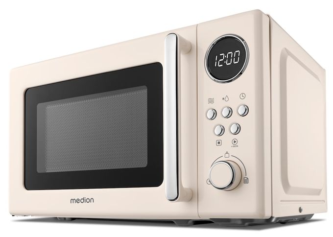 Freistehende Mikrowelle 800 W Größe: klein 5 Stufen  MD15000 (Pink) 