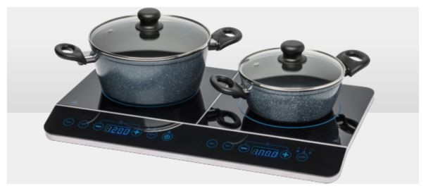 Induktions Kochfeld/Herdplatte 2 Zone(n) MD15324 autarkes 