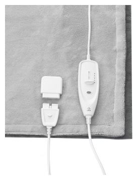 Heizdecke 120 W  HB675 Kuschelheizdecke (Grau) 