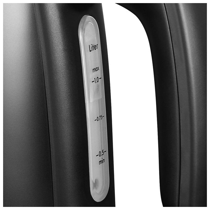 1,0 l Wasserkocher 2200 W  1018-04 Prime Aqua Mini (Anthrazit) 