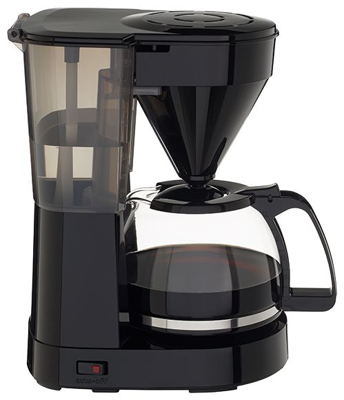 10 Tassen Filterkaffeemaschine  1023-02 Easy II (Schwarz, Edelstahl) 