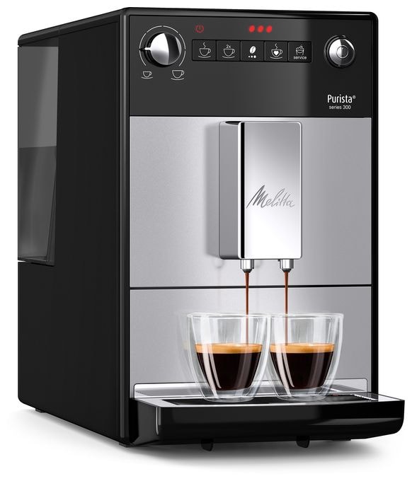 Kaffeevollautomat 15 bar 1,2 l  F230-101 Purista (Schwarz, Silber) 