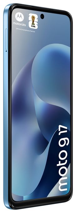 128 GB Smartphone 17,1 cm (6.72") 2,0 GHz Android 50 MP Dual Kamera Dual Sim WiFi 5 (PANTONE Alaskan Blue) Moto G17 
