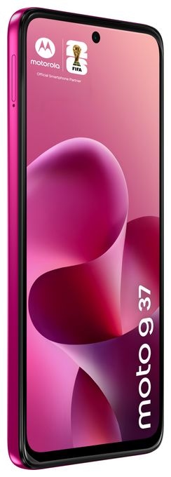 128 GB 5G Smartphone 16,9 cm (6.67 Zoll) Android 50 MP Einzelne Kamera Kamera Dual Sim WiFi 5 (PANTONE Fuchsia Red) Moto G37 