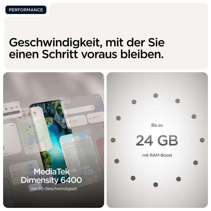 256 GB 5G Smartphone 17,3 cm (6.8 Zoll) 2,5 GHz Android 108 MP Dual Kamera Dual Sim WiFi 5 (PANTONE Black Olive) Moto G77 