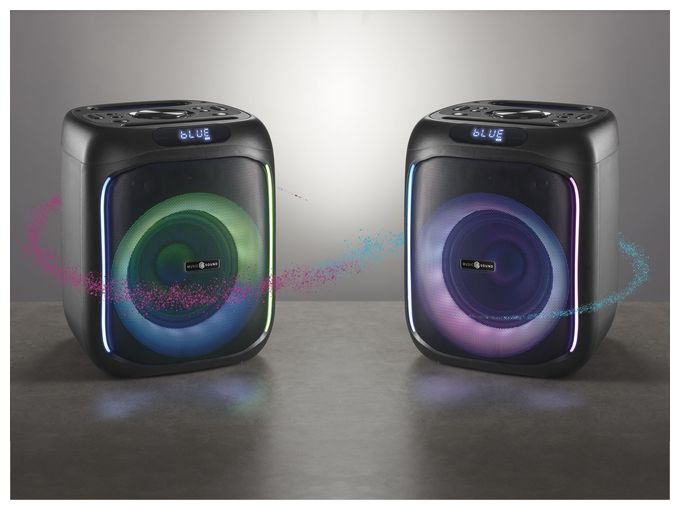 40 W Bluetooth Lautsprecher Laufzeit bis 5 h  Sound Box Small (Schwarz) 