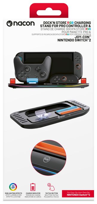 Nintendo Switch 2  Charging Station XL (Schwarz) 
