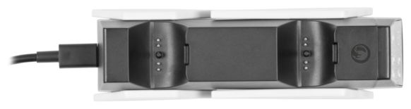 Ladestation PlayStation PS5 Kabelgebunden  Dual Charger V4 (Schwarz, Weiß) 
