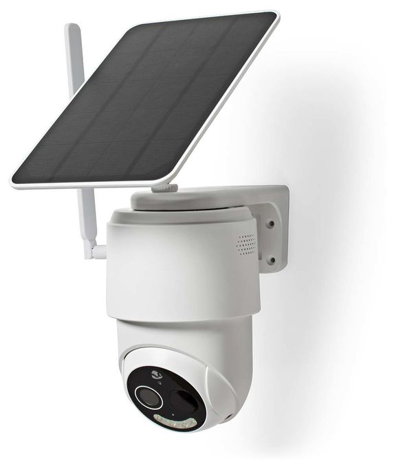 1920 x 1080 Pixel IP-Sicherheitskamera IP65 4G Außen Nachtsicht  SmartLife SIMCBO50WT (Weiß) 
