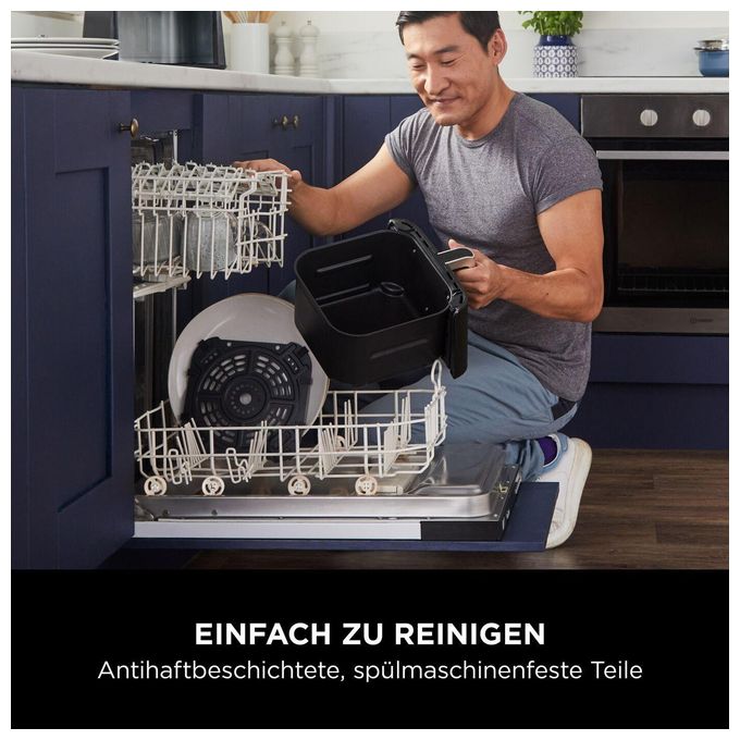 Heißluftfritteuse 6,2 l 2000 W  AF170EU (Schwarz) 