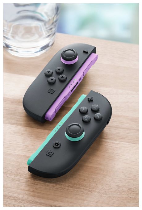 Analog / Digital Gamepad für Nintendo Switch 2 (Schwarz, Hellgrün, Violett) Joy-Con 2 