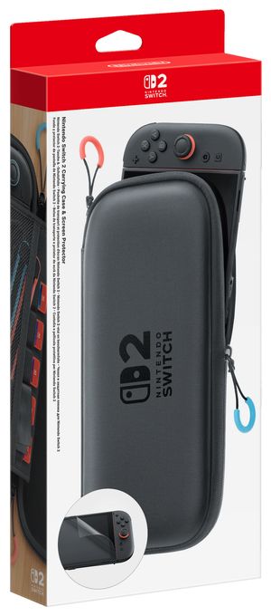 Nintendo Switch 2-Tasche & -Schutzfolie 